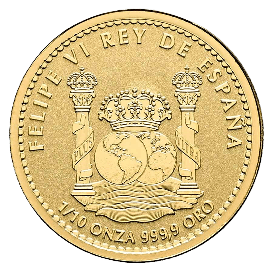1/10 ounce Gold Coin - Spain Brown Bear Reverse Proof 2026 thumbnail 2