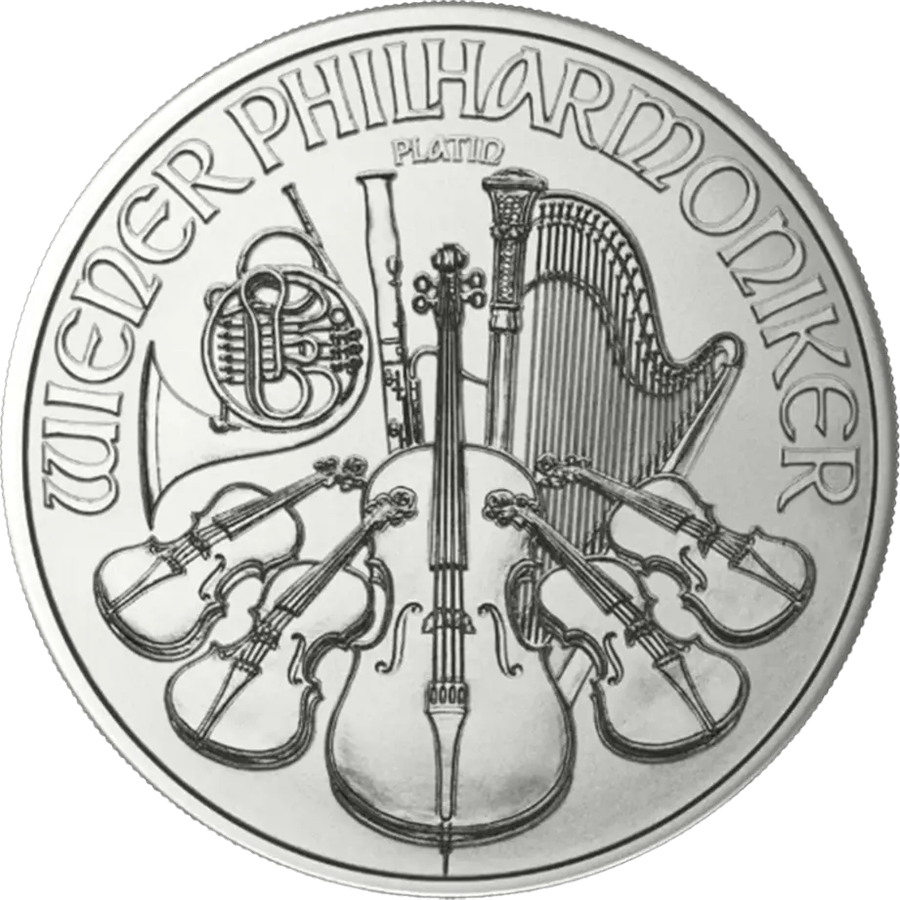 1 ounce Platinum Coin - Philharmonic 2026 — photo 1