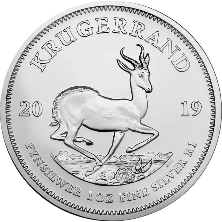  1 oz Silver Coin - Krugerrand BU 2019