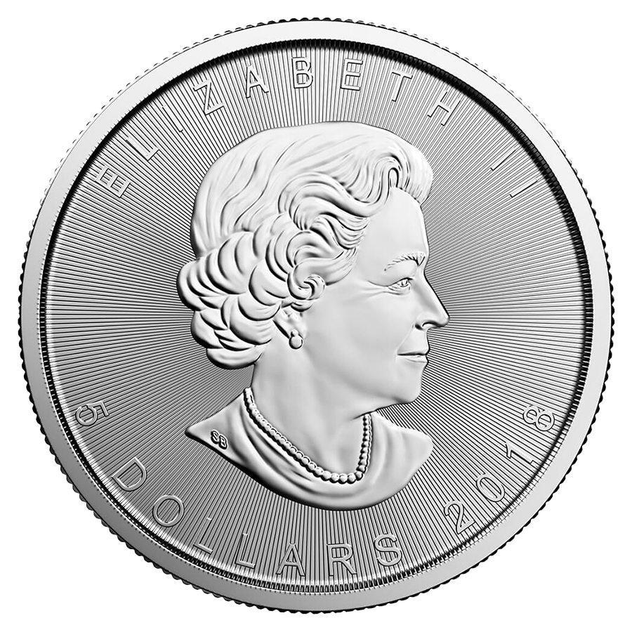 1 oz Silver Coin - Maple Leaf BU 2018 thumbnail 2