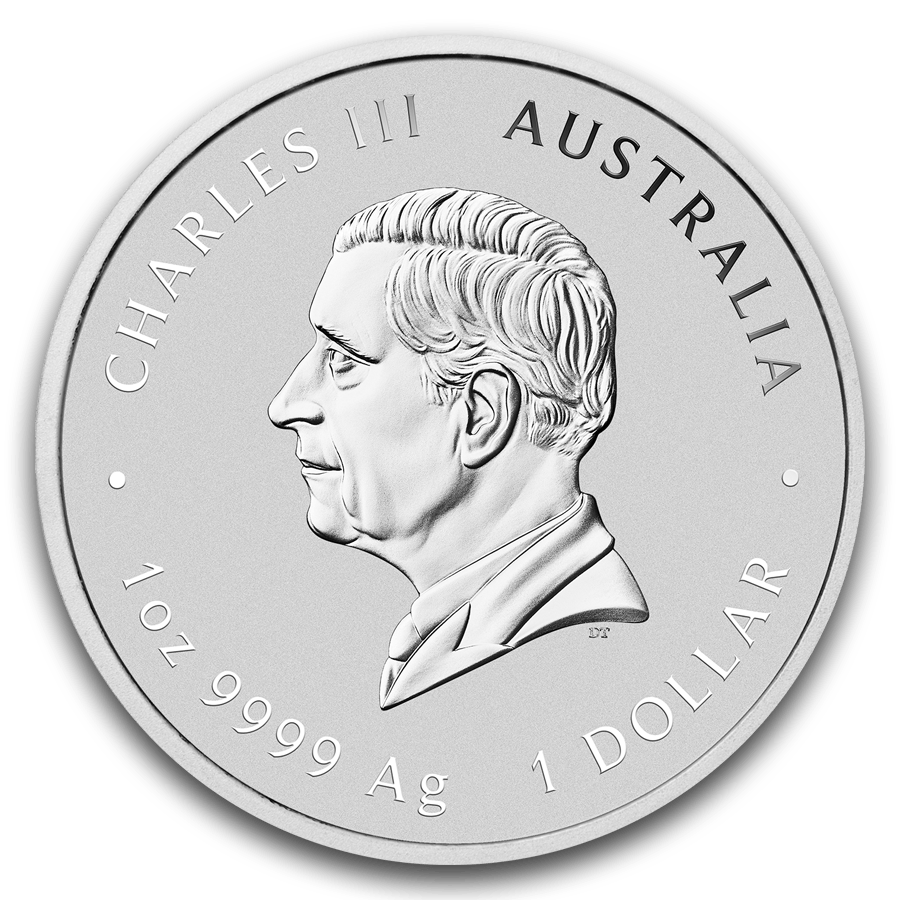 1 ounce Silver Coin -  Australia Lunar Snake BU 2025 (Series III) thumbnail 2