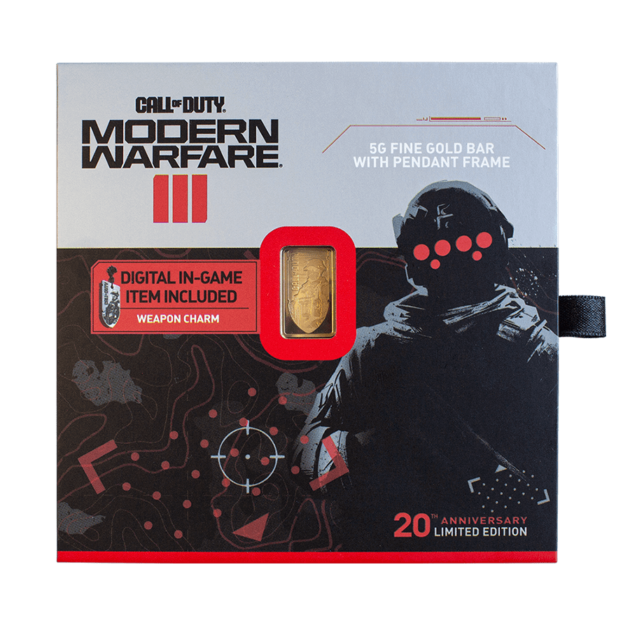 5 gram Gold Bar - Call of Duty (with frame) thumbnail 11