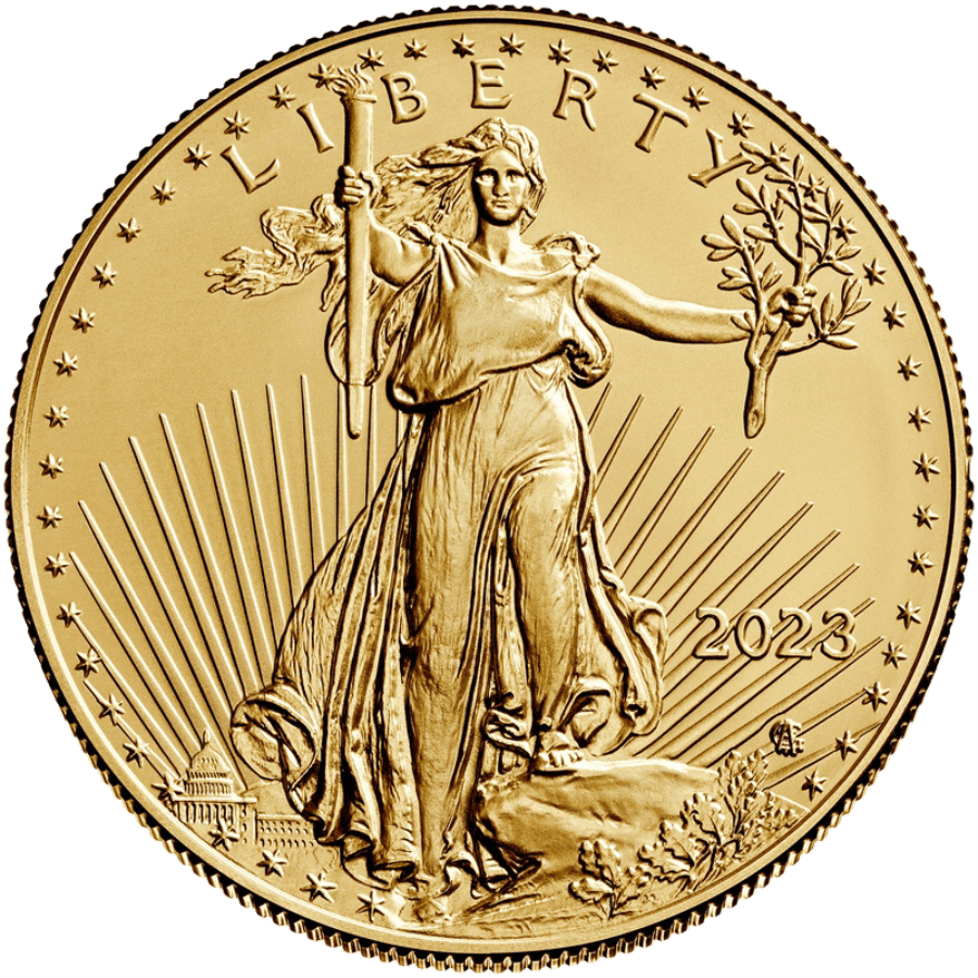 1 ounce Gold Coin - American Eagle 2023 — photo 1
