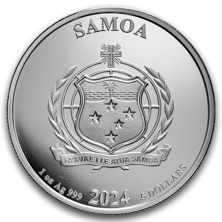 1 ounce Silver Coin - Batman 2024 thumbnail 2
