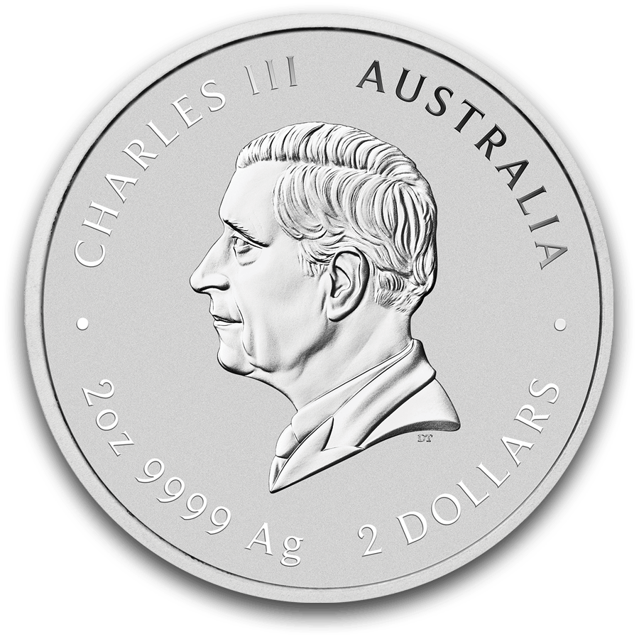 2 ounce Silver Coin - Colorized Australian Lunar Horse 2026 thumbnail 2