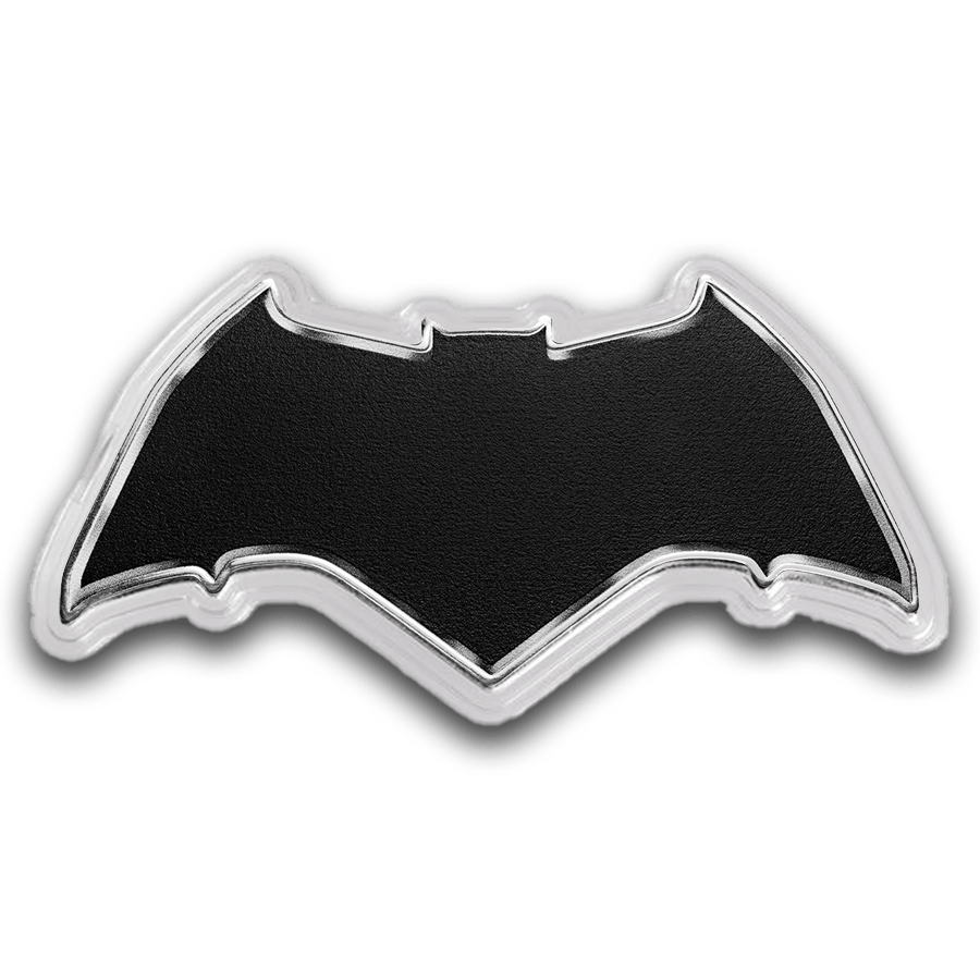 1 ounce Silver Coin - Batman Colorized Batarang 2025 thumbnail 6