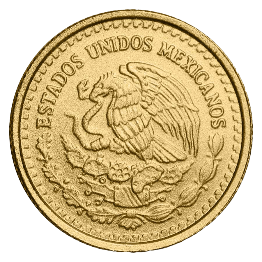 1/10 ounce Gold Coin - Mexico Libertad 2024 thumbnail 2