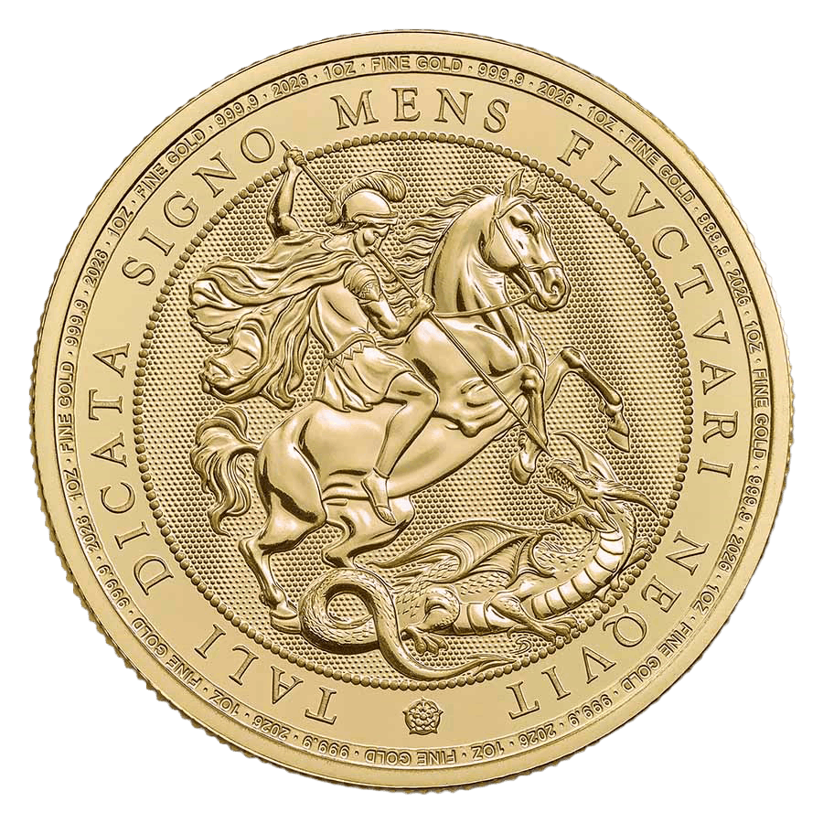 1 ounce Gold Coin - St. George and the Dragon 2026 — photo 1