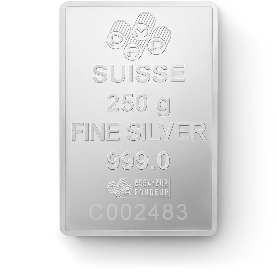 250 gram Silver Bar - PAMP Suisse Lady Fortuna thumbnail 2