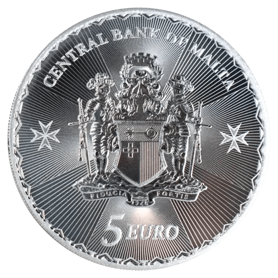 1 ounce Silver Coin - Maltese Cross 2025 thumbnail 2