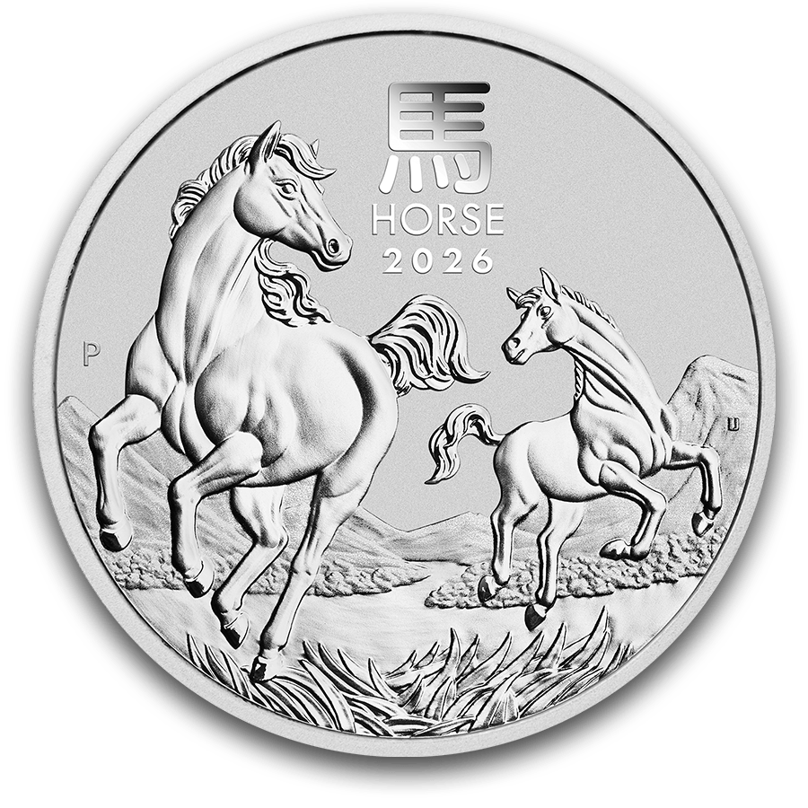2 ounce Silver Coin - Australian Lunar Horse 2026 (Series III) — photo 1