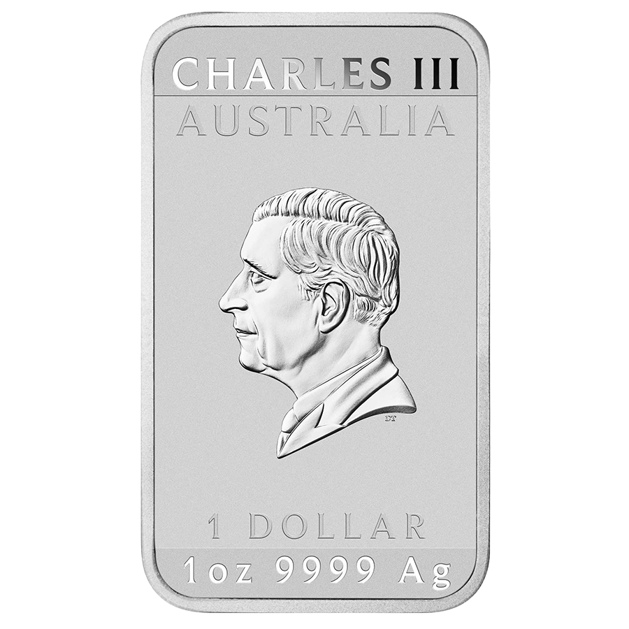 1 ounce Silver Rectangular Coin - Australia Dragon 2026 thumbnail 3