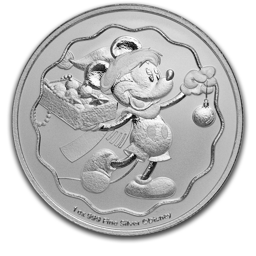 1 ounce Silver Coin - Mickey Christmas 2025 — photo 1