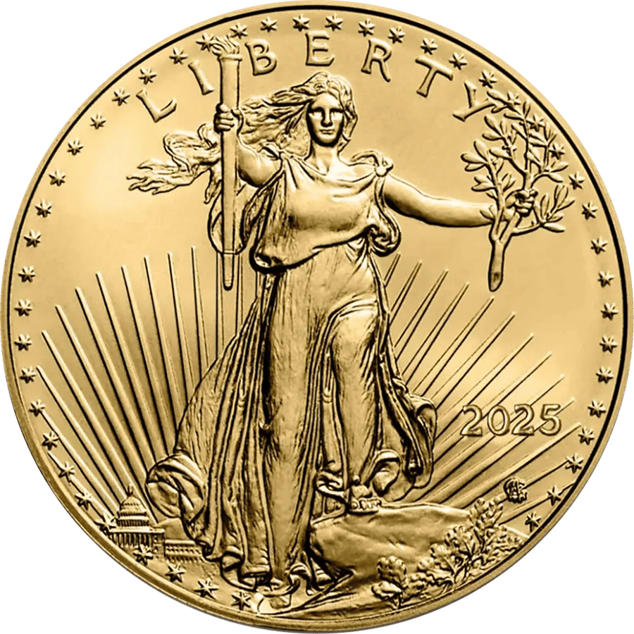 1/10 ounce Gold Coin - American Eagle 2025 — photo 1