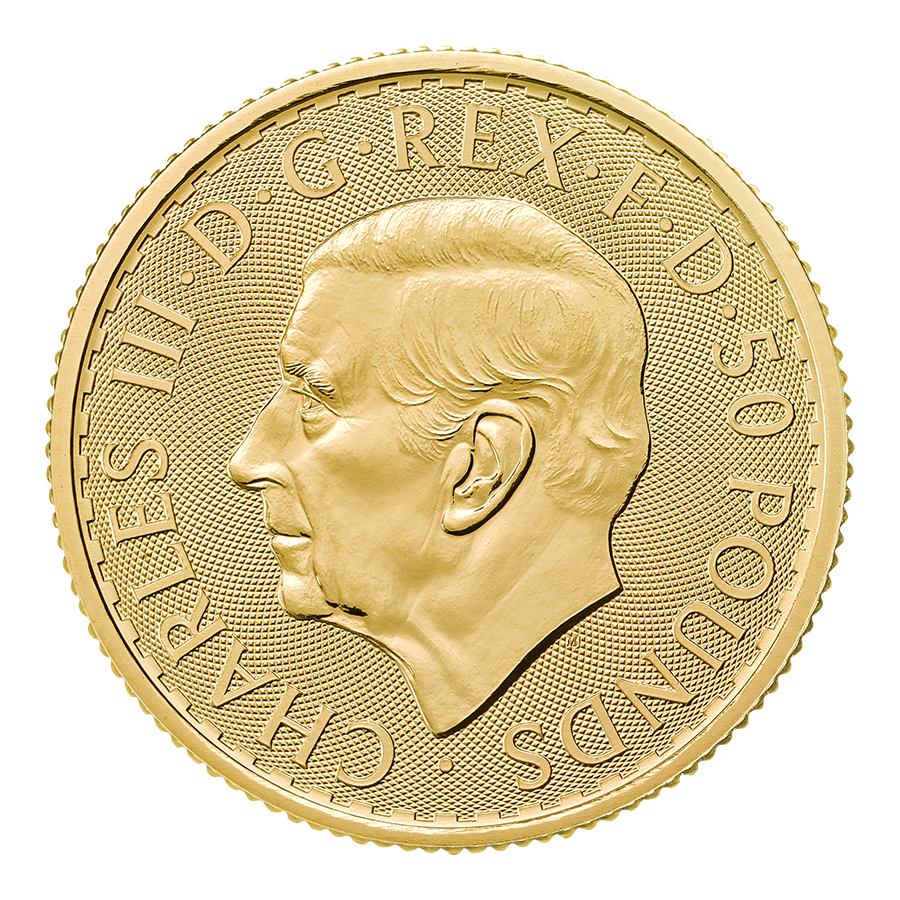 1/2 ounce Gold Coin - Britannia 2027 thumbnail 2