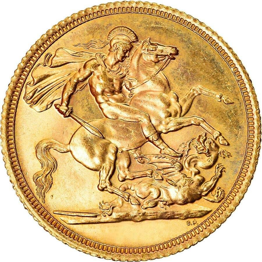 Sovereign Gold Coin - Young Elizabeth - 1957-1968 — photo 1