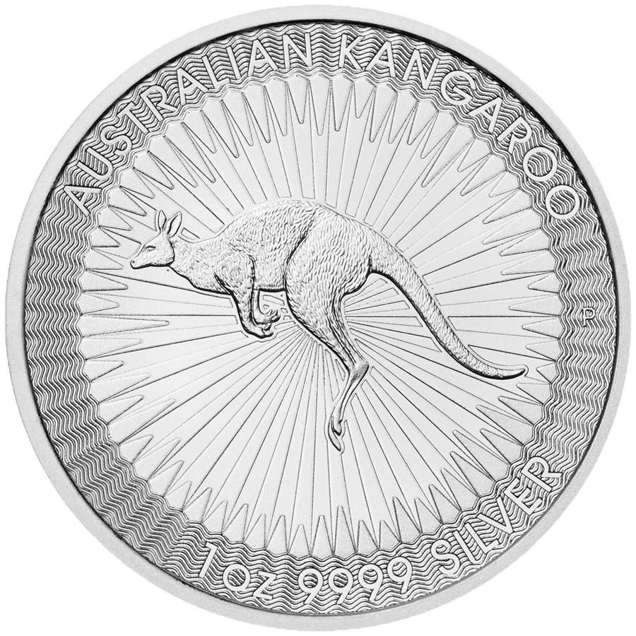 1 ounce Silver Coin - Perth Mint Kangaroo - Mixed Years