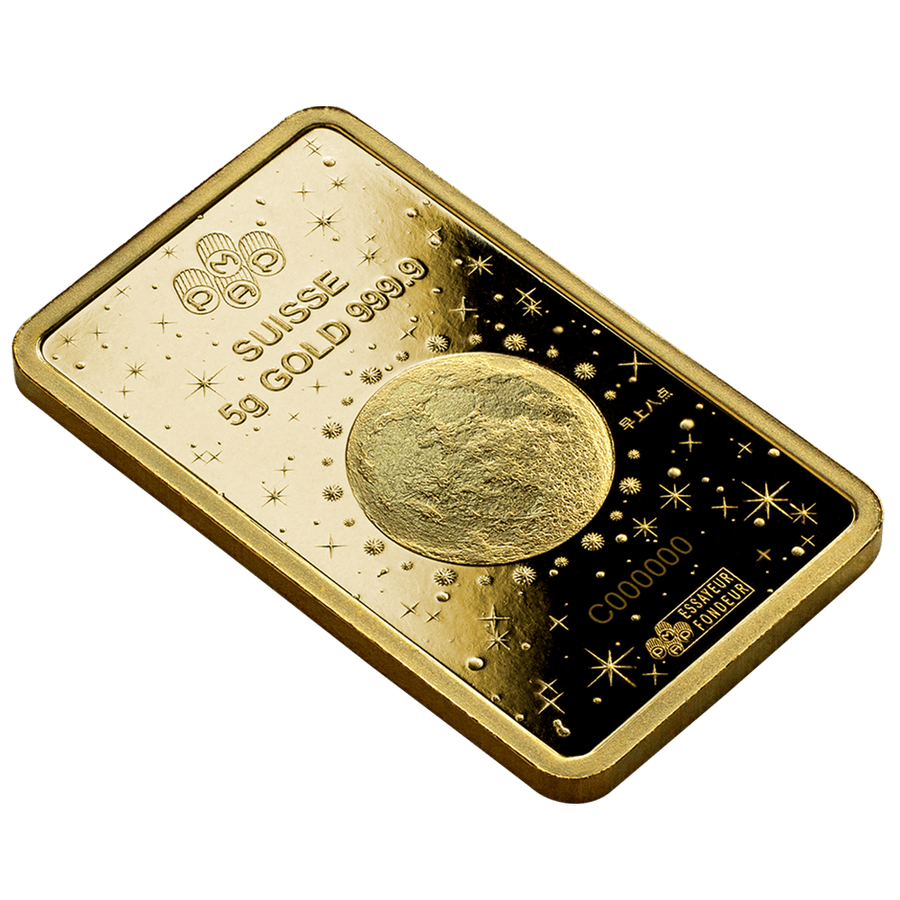 5 gram Gold Bar - PAMP Suisse Lunar Dragon 2024 thumbnail 5