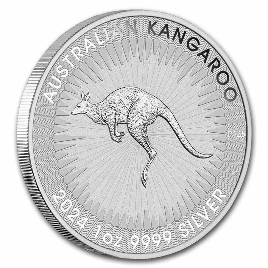 1 ounce Silver Coin - Perth Mint Kangaroo 2024 thumbnail 3