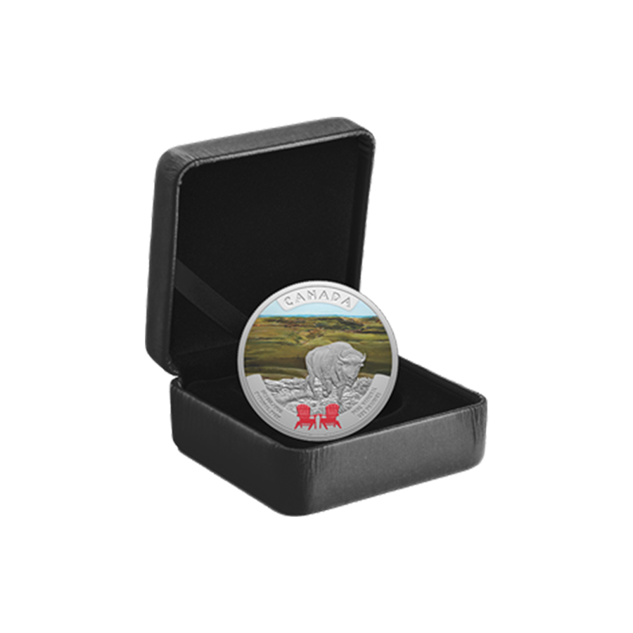 1 ounce Silver Coin - Grasslands National Park 2026 thumbnail 4
