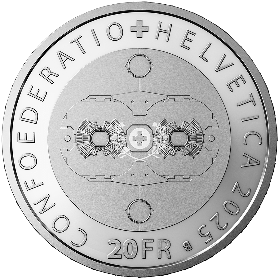 20 gram Silver Coin - CERN Switzerland 2025 thumbnail 2
