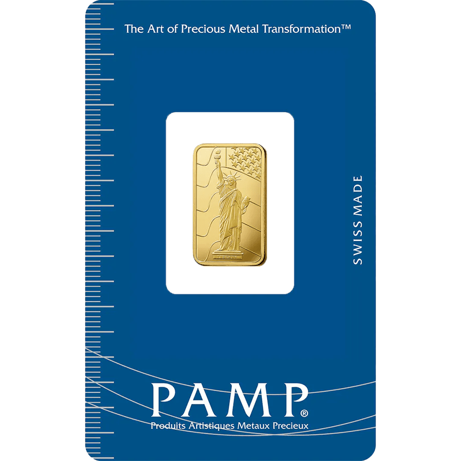 5 gram Gold Bar - PAMP Suisse Liberty — photo 1