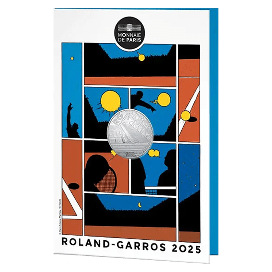 13 gram Silver Coin - Roland Garros 2025 — photo 1