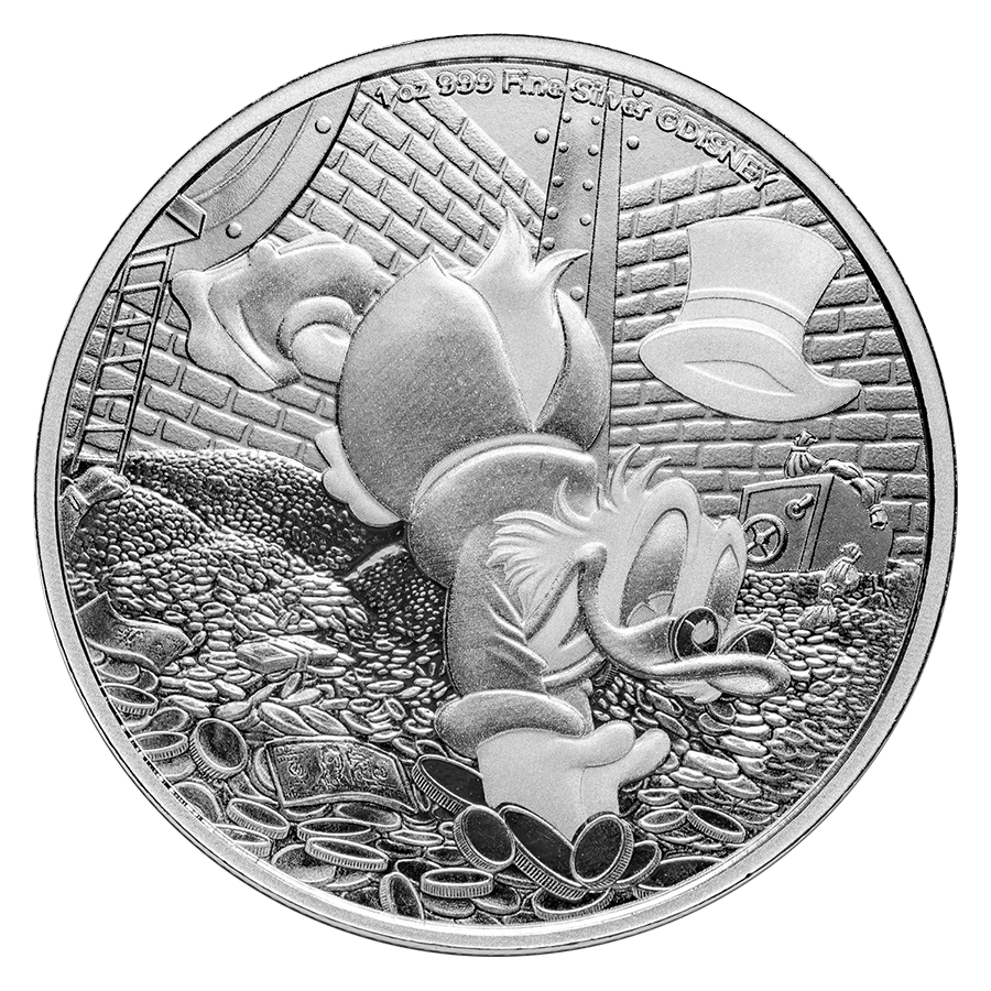 1 ounce Silver Coin - Disney Scrooge McDuck 2025 — photo 1