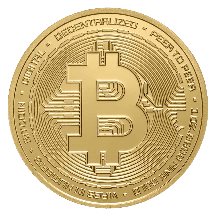 1 ounce Gold Coin - Bitcoin 2024 — photo 1