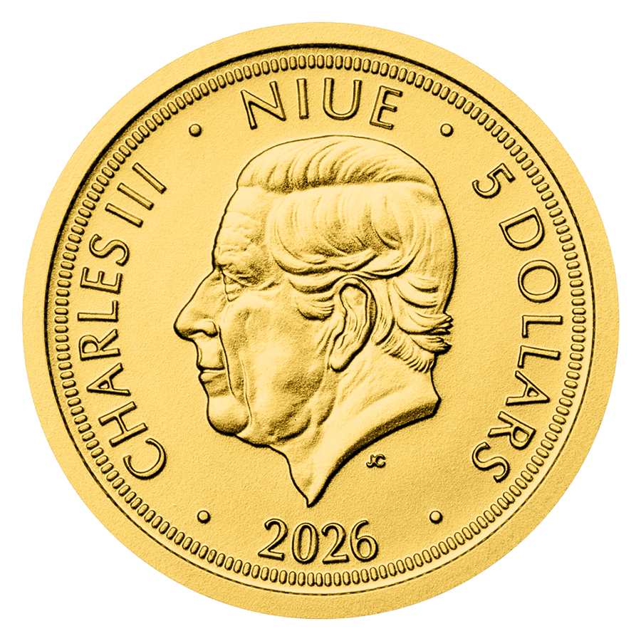 1/25 ounce Gold Coin - Czech Lion 2026 thumbnail 2
