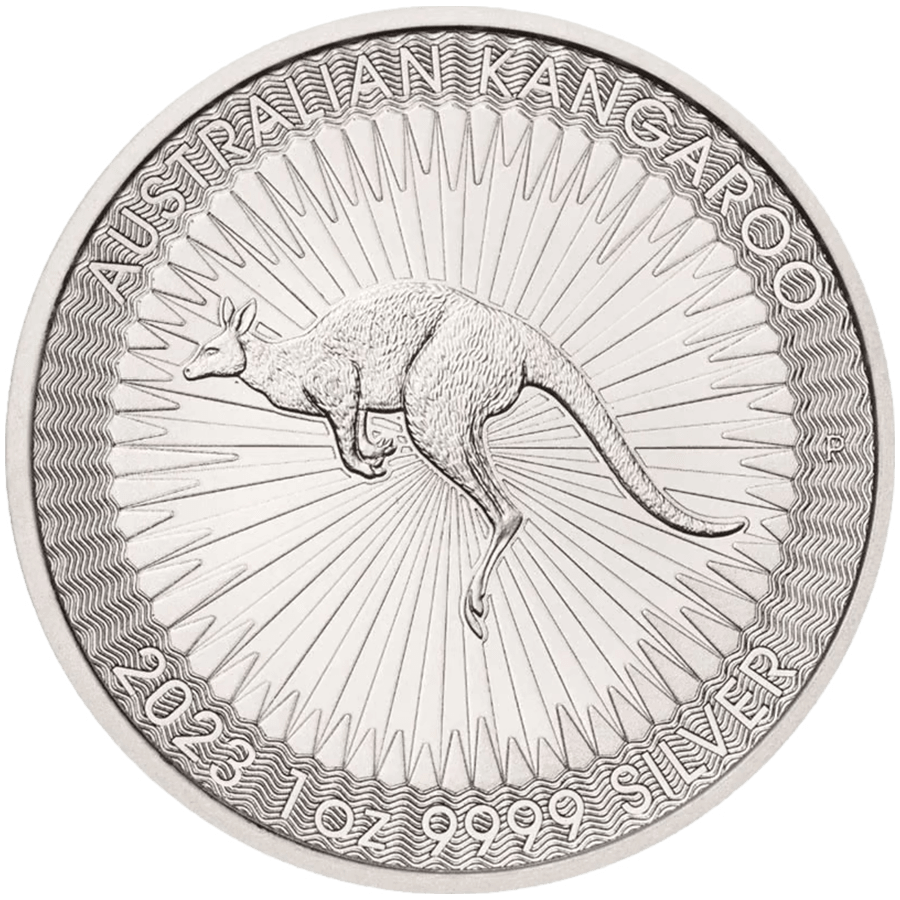 1 ounce Silver Coin - Perth Mint Kangaroo 2023 — photo 1