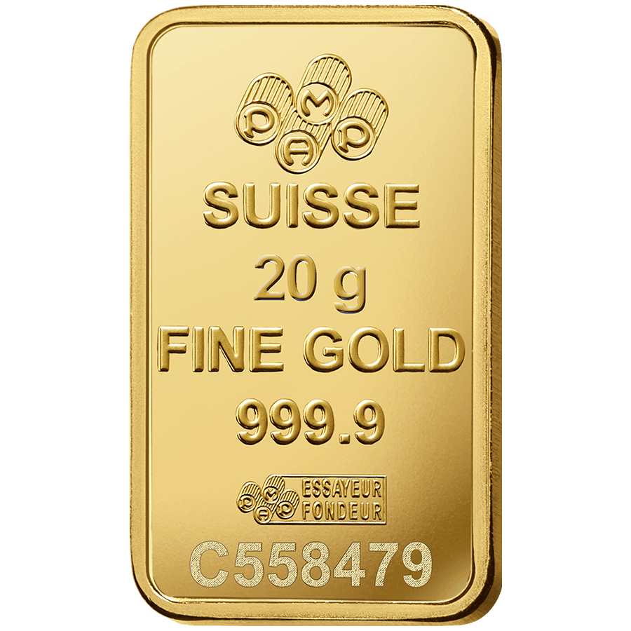 20 gram Gold Bar - PAMP Suisse Rosa thumbnail 4