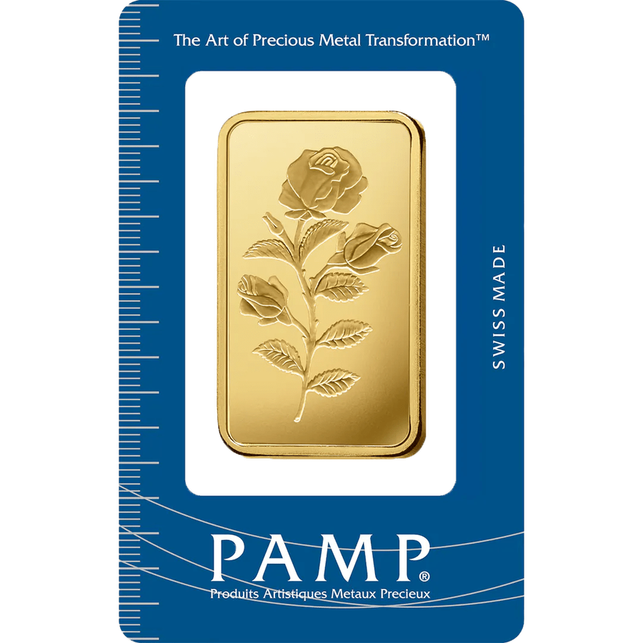 50 gram Gold Bar - PAMP Suisse Rosa — photo 1