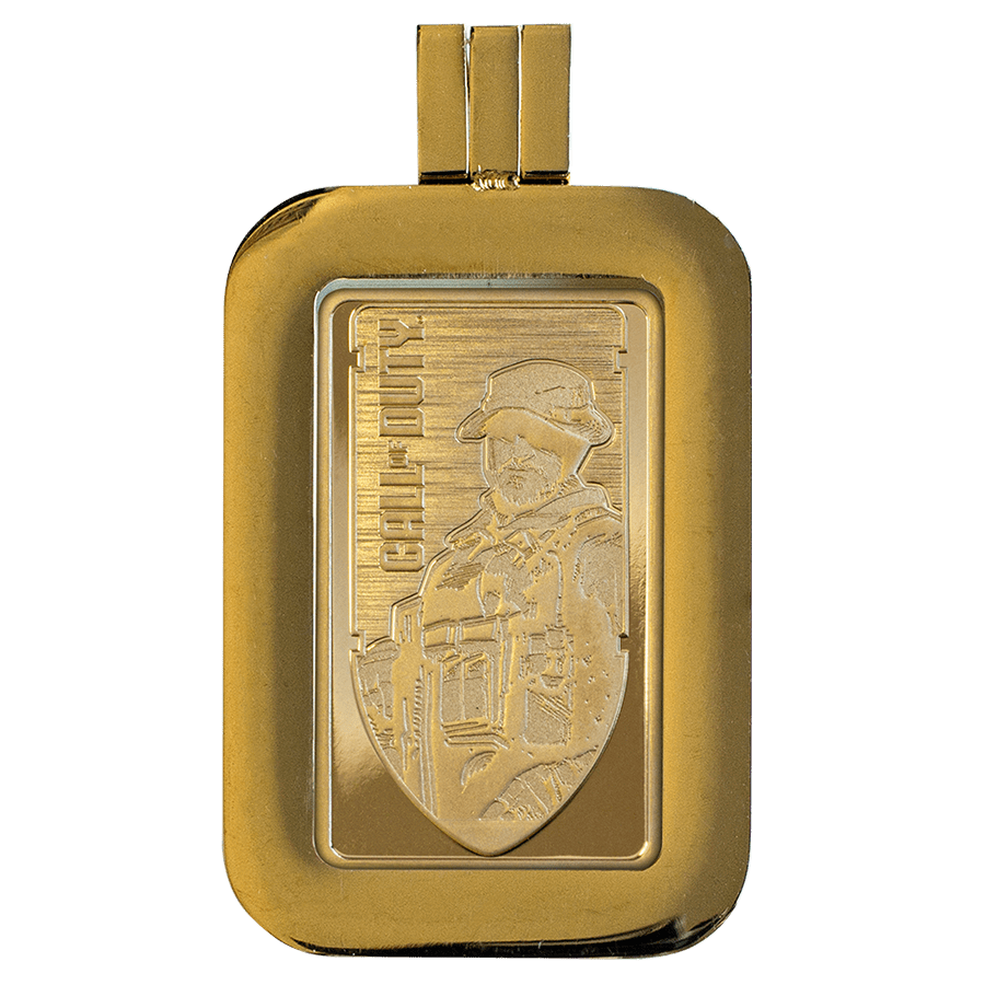 5 gram Gold Bar - Call of Duty (with frame) — photo 1