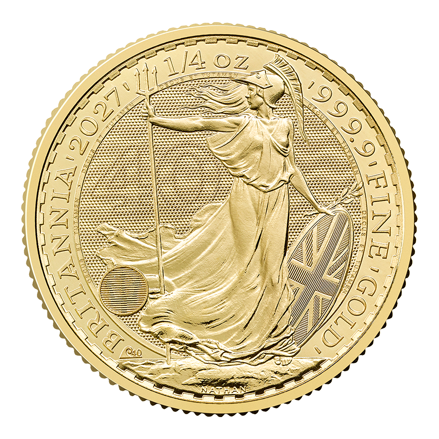 1/4 ounce Gold Coin - Britannia 2027 — photo 1