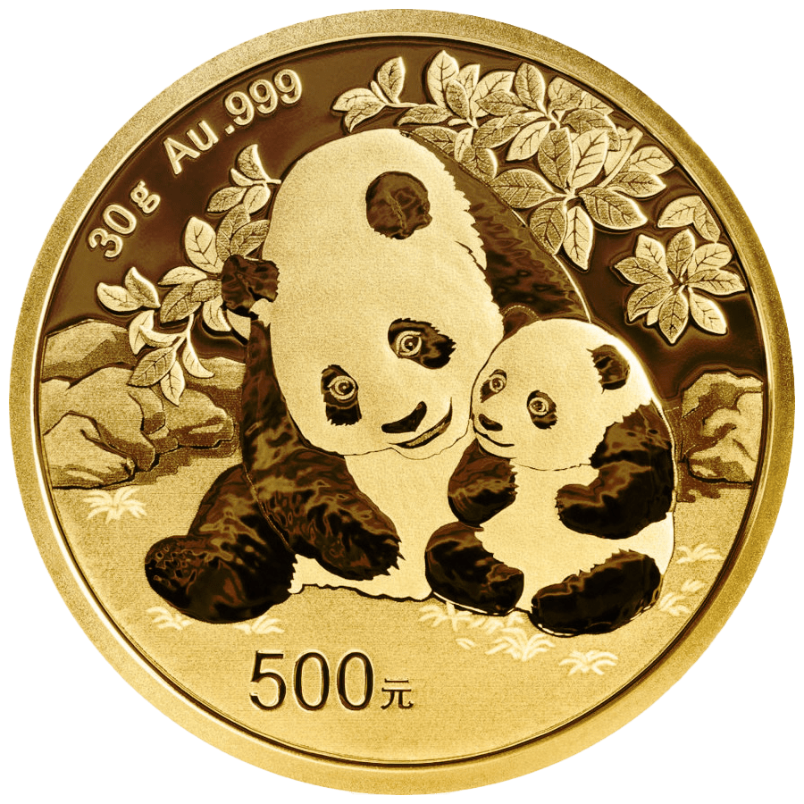 30 gram Gold Coin - Panda 2024 — photo 1