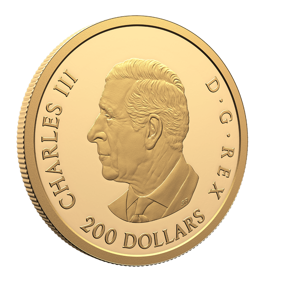 1 ounce Gold Coin - Multifaceted Maple Leaves thumbnail 5