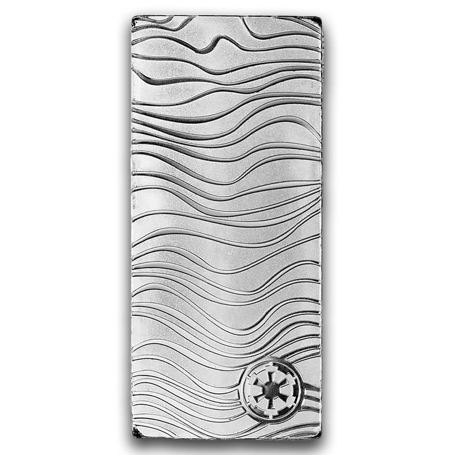 1 ounce Silver Bar - Star Wars Mandalorian Beskar Bar — photo 1