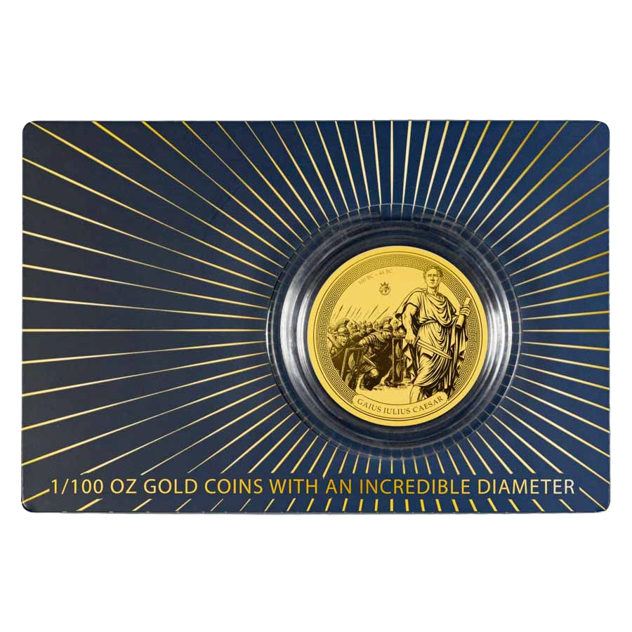 1/100 oz Gold Coin - Emperors of the World - Julius Caesar 2026 — photo 1