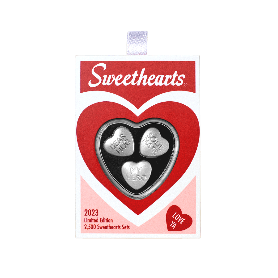 Silver Sweethearts Candy PAMP Suisse Limited Edition — photo 1
