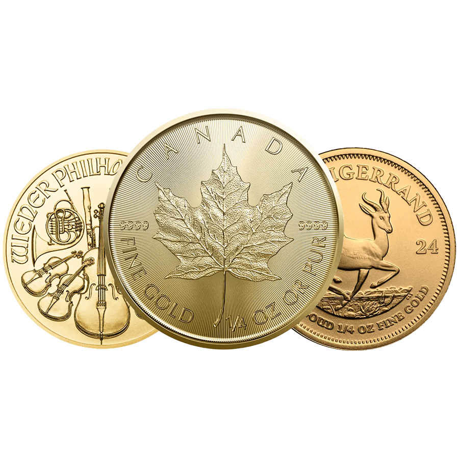 1/4 ounce Gold Coin - Random Mint — photo 1
