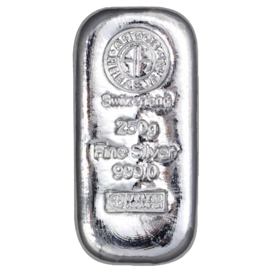 250 gram Silver Bar - Argor-Heraeus — photo 1