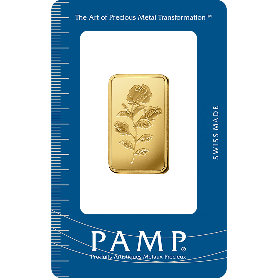 20 gram Gold Bar - PAMP Suisse Rosa — photo 1