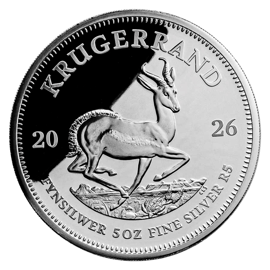 5 ounce Silver Coin - Krugerrand Proof 2026 — photo 1