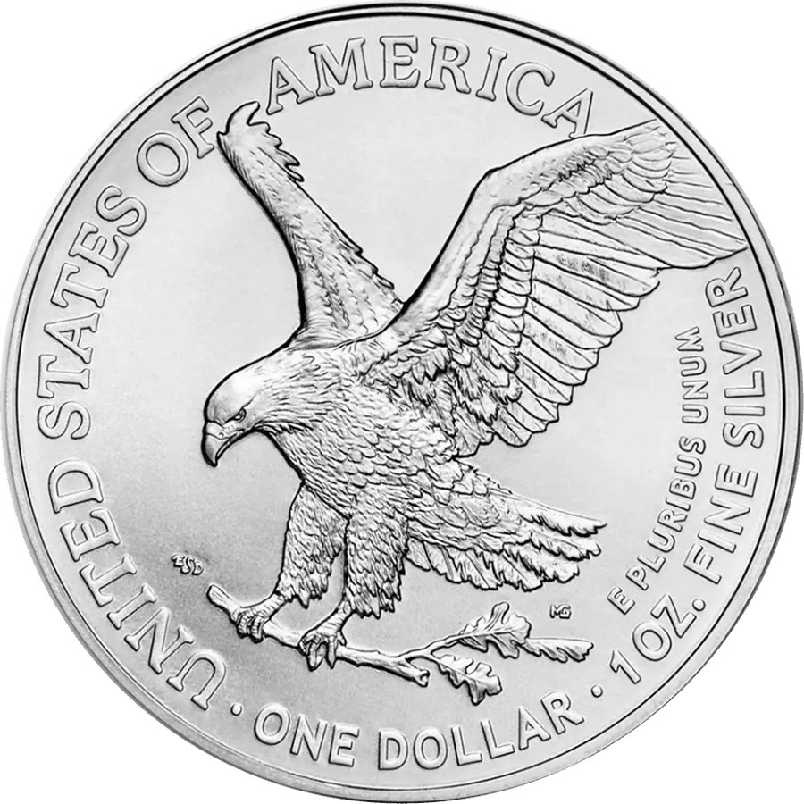 1 ounce Silver Coin - American Eagle 2025 thumbnail 2