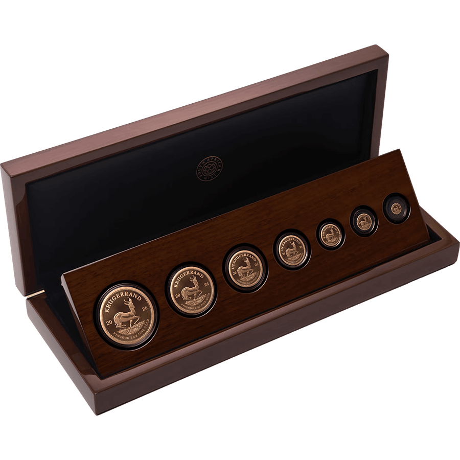 7 Coin Gold Set - Krugerrand Proof 2026 Prestige — photo 1