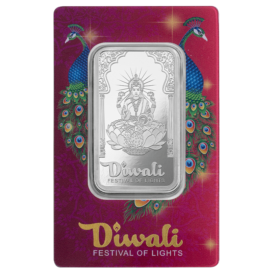 1 ounce Silver Bar - Diwali 2024 — photo 1