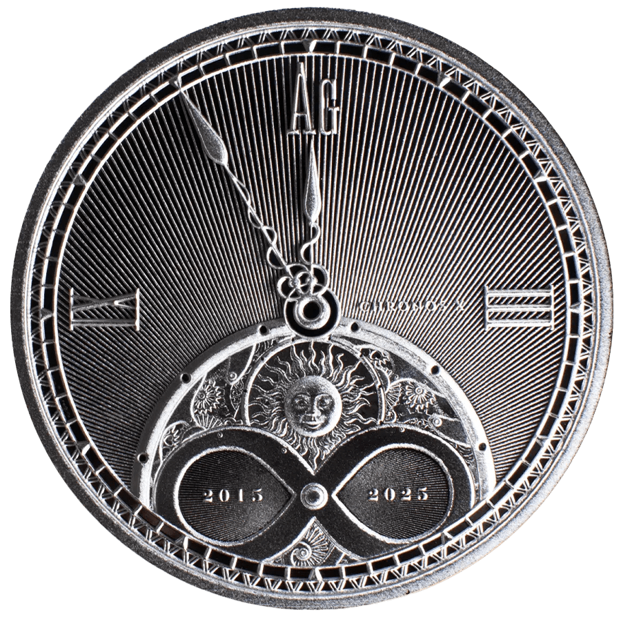 1 ounce Silver Coin - Chronos 2025 — photo 1