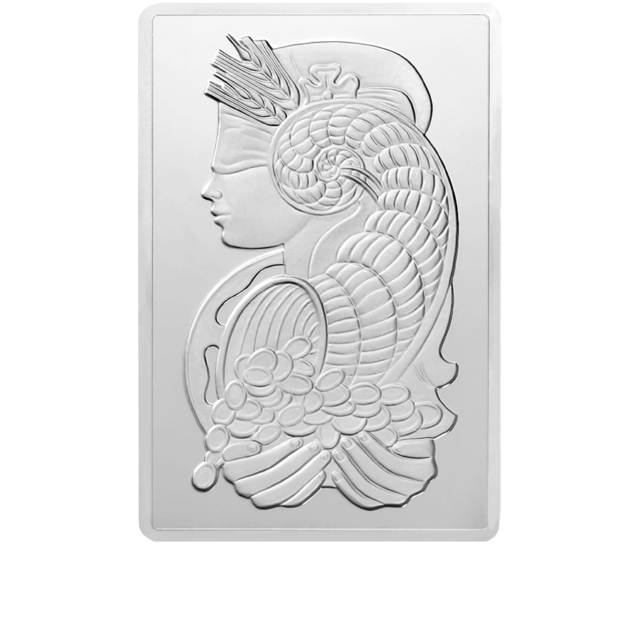 250 gram Silver Bar - PAMP Suisse Lady Fortuna — photo 1