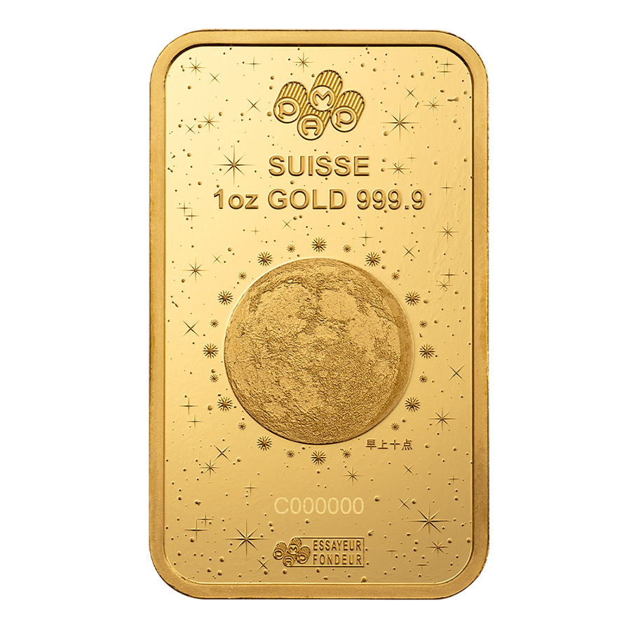 1 ounce Gold Bar - PAMP Suisse Lunar Snake 2025 thumbnail 4